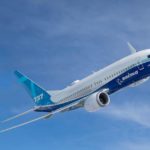 Boeing 737 в небе