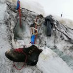 Останки немецкого альпиниста в Альпах