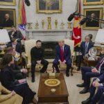 Президенты Украины Владимир Зеленский и США Дональд Трамп