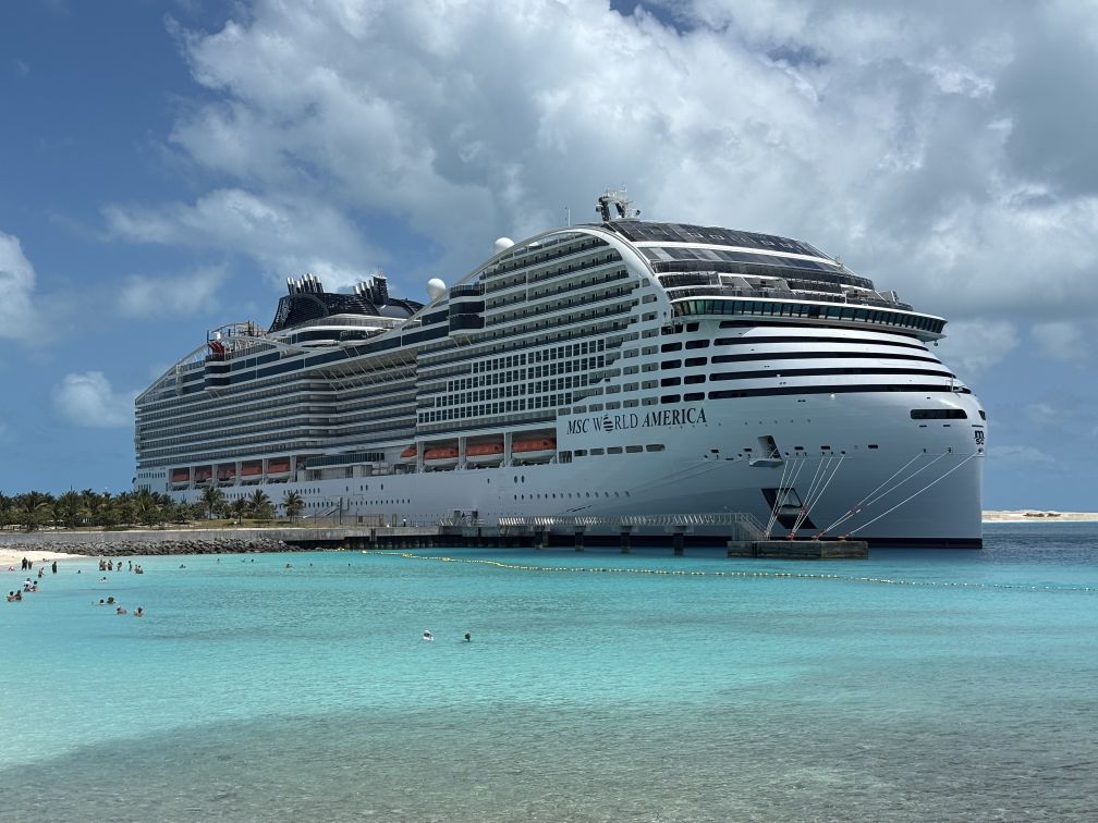 MSC World America Cruise Ship